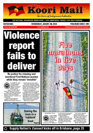 Koori Mail issue 833 cover