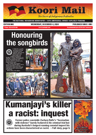 The Koori Mail cover issue 840