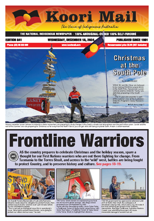 The Koori Mail cover issue 841