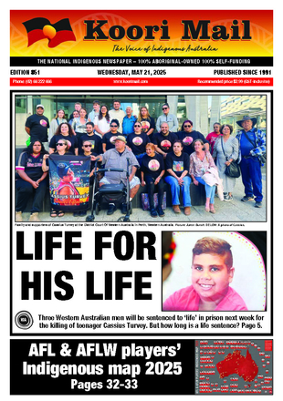 The Koori Mail issue 851 Cover